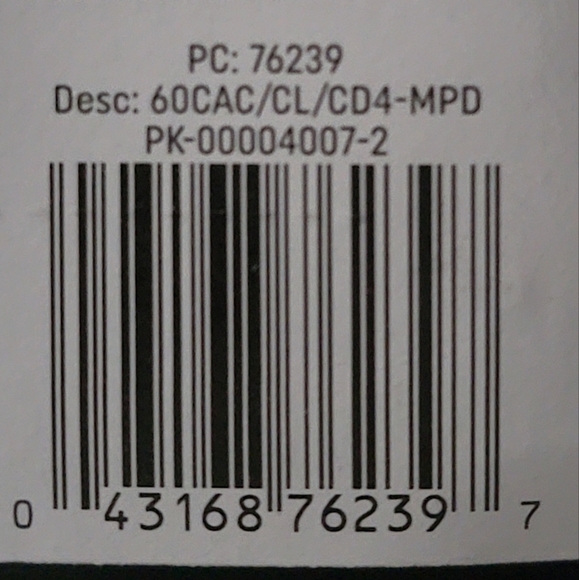 GE Crystal Clear  60w 650 lumen ca type bulbs 4pk - Picture 3 of 7